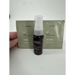 AVEDA Thickening Tonic 1 fl oz/30 ml AND Pure Abundance Volumizing Sample